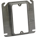 Raco Electrical Box Cover, 1 Gang, Square, Steel, Raised 8768